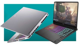 Acer Predator Triton 14 and HP Omen Transcend 14 gaming laptops