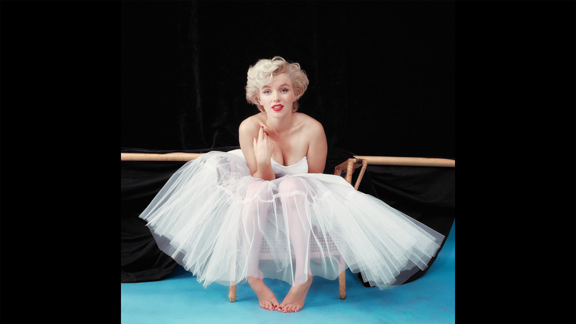 Marilyn Monroe, Ballerina Sitting, 1954, by Milton H. Greene, Milton H. Greene &copy; MHG Collective, LLC.