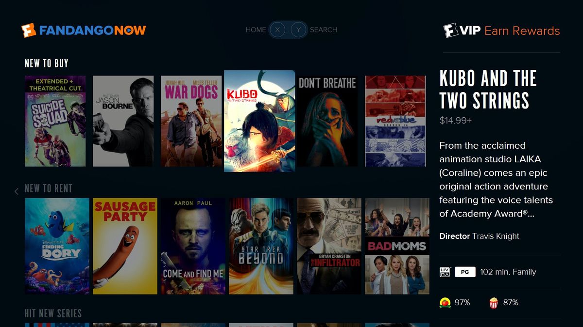 FandangoNOW comes to Xbox One with ondemand movies and more