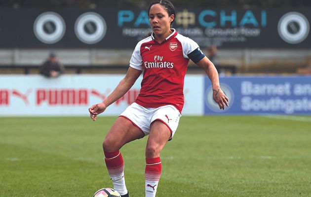 Arsenal Captain Alex Scott Women&#039;s FA Cup Final