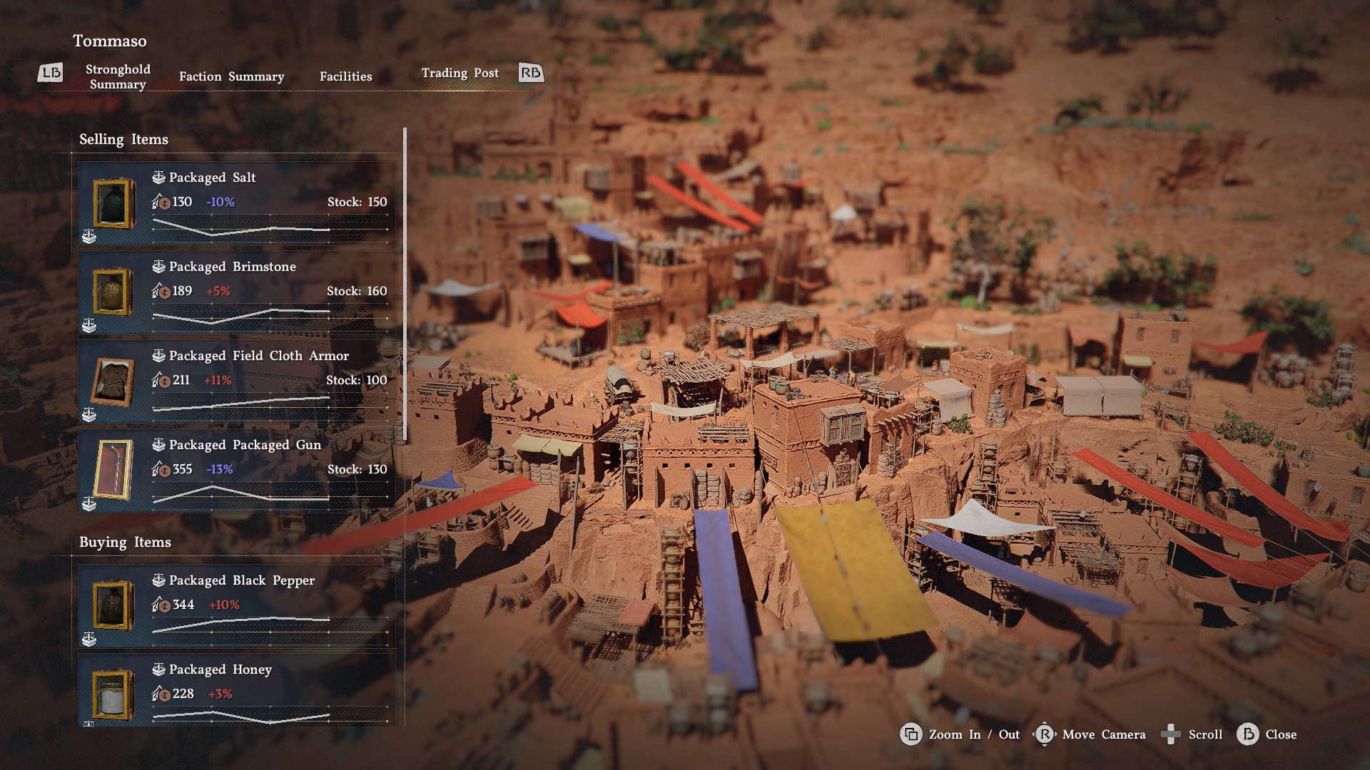 Trading goods in Crimson Desert