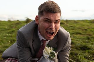 Ste fears he was to blame for the accident