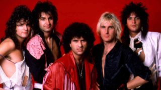 Krokus posing for a photograph in the early 1980s