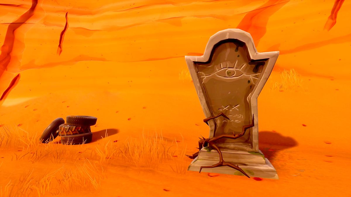 Fortnite Honors A Famous Rescue Fail With A Gravestone And A Way To