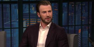 Chris Evans on Late night after saving theater company