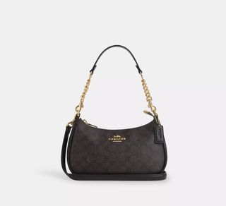 Coach Teri Shoulder Bag in Signature Canvas