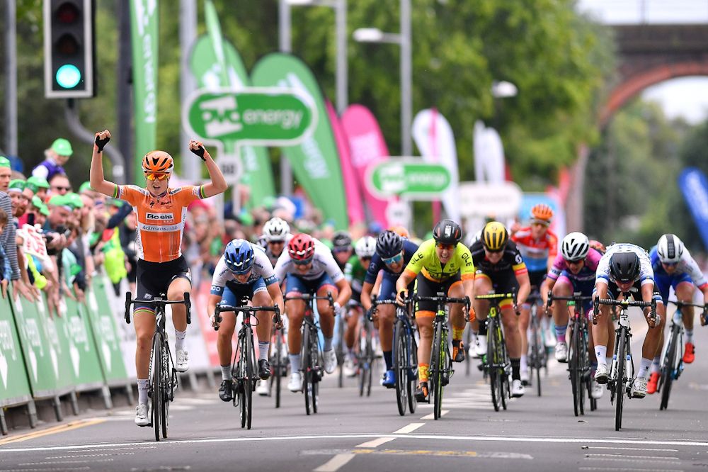 Amalie Dideriksen (Boels Dolmans) wins stage 4 of the OVO Energy Women's Tour