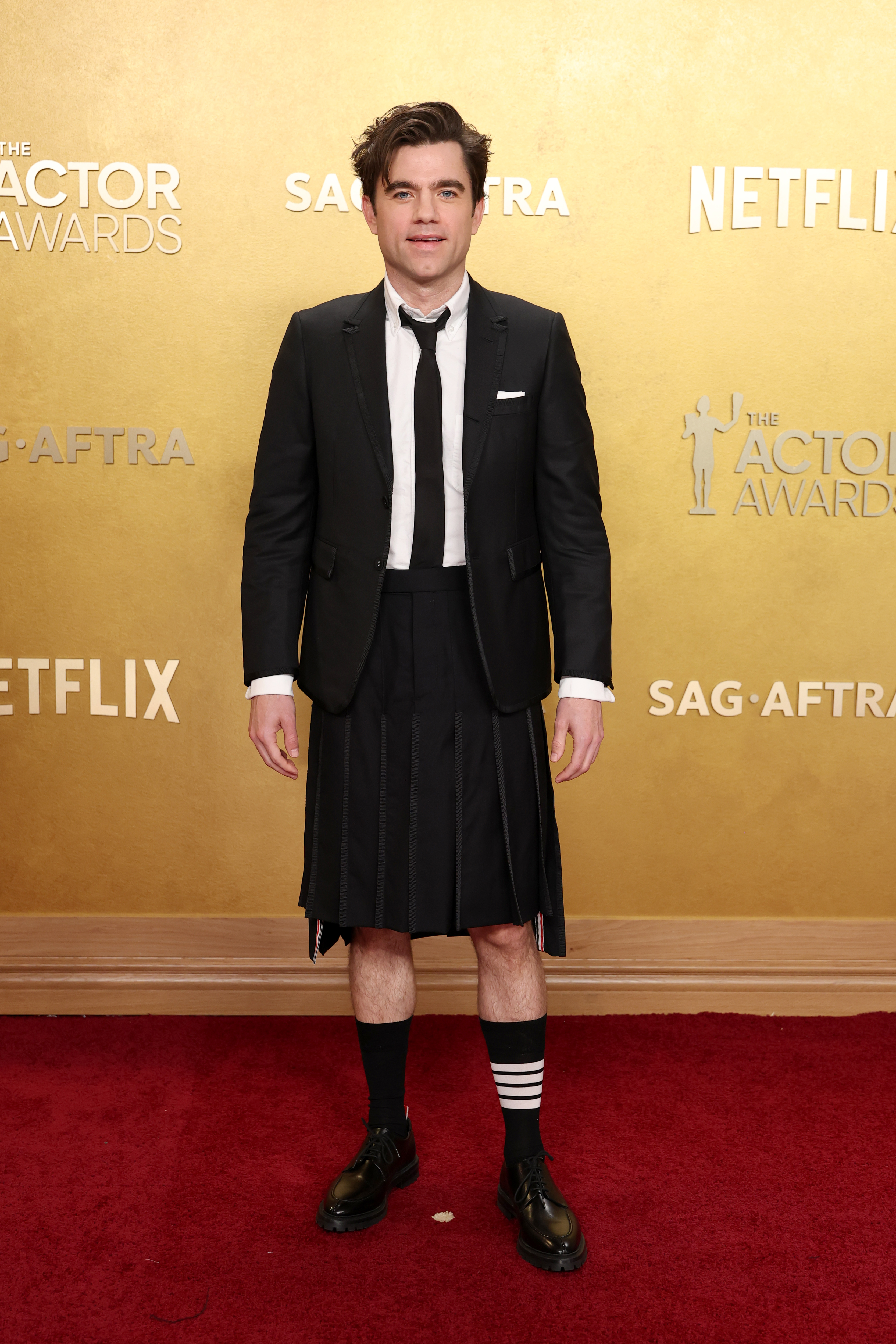 LOS ANGELES, CALIFORNIA - MARCH 01: Patrick Ball attends the 32nd Annual Actor Awards at Shrine Auditorium and Expo Hall on March 01, 2026 in Los Angeles, California. (Photo by Monica Schipper/WireImage)