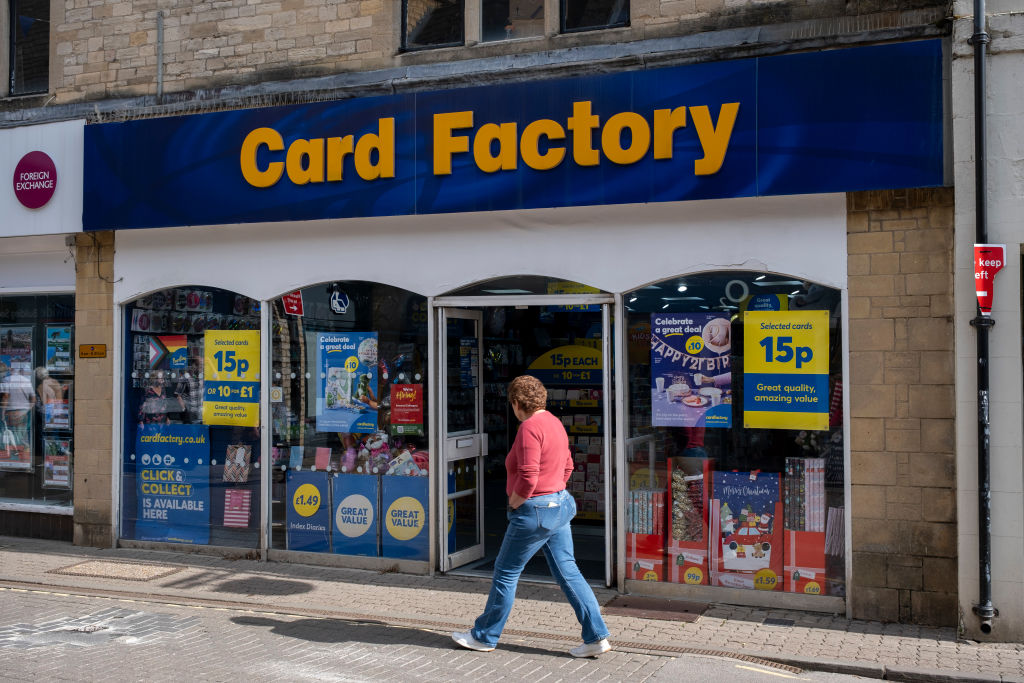 Card Factory shop