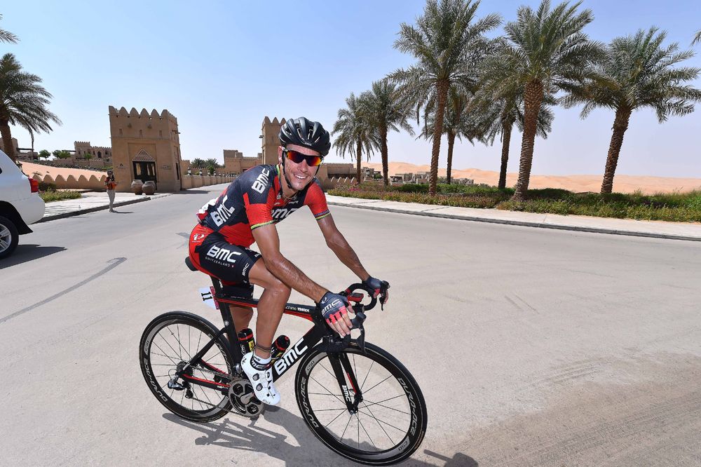 Philippe Gilbert is all smiles before stage 1