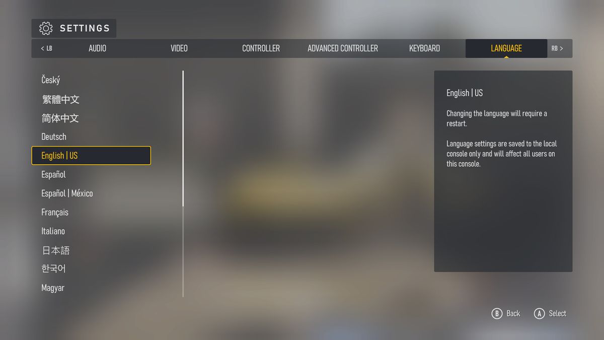 Screenshots of Forza Motorsport (2023)'s accessibility menus and settings.