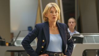 Jemma Redgrave as Kate Stewart in Doctor Who special "The Giggle."