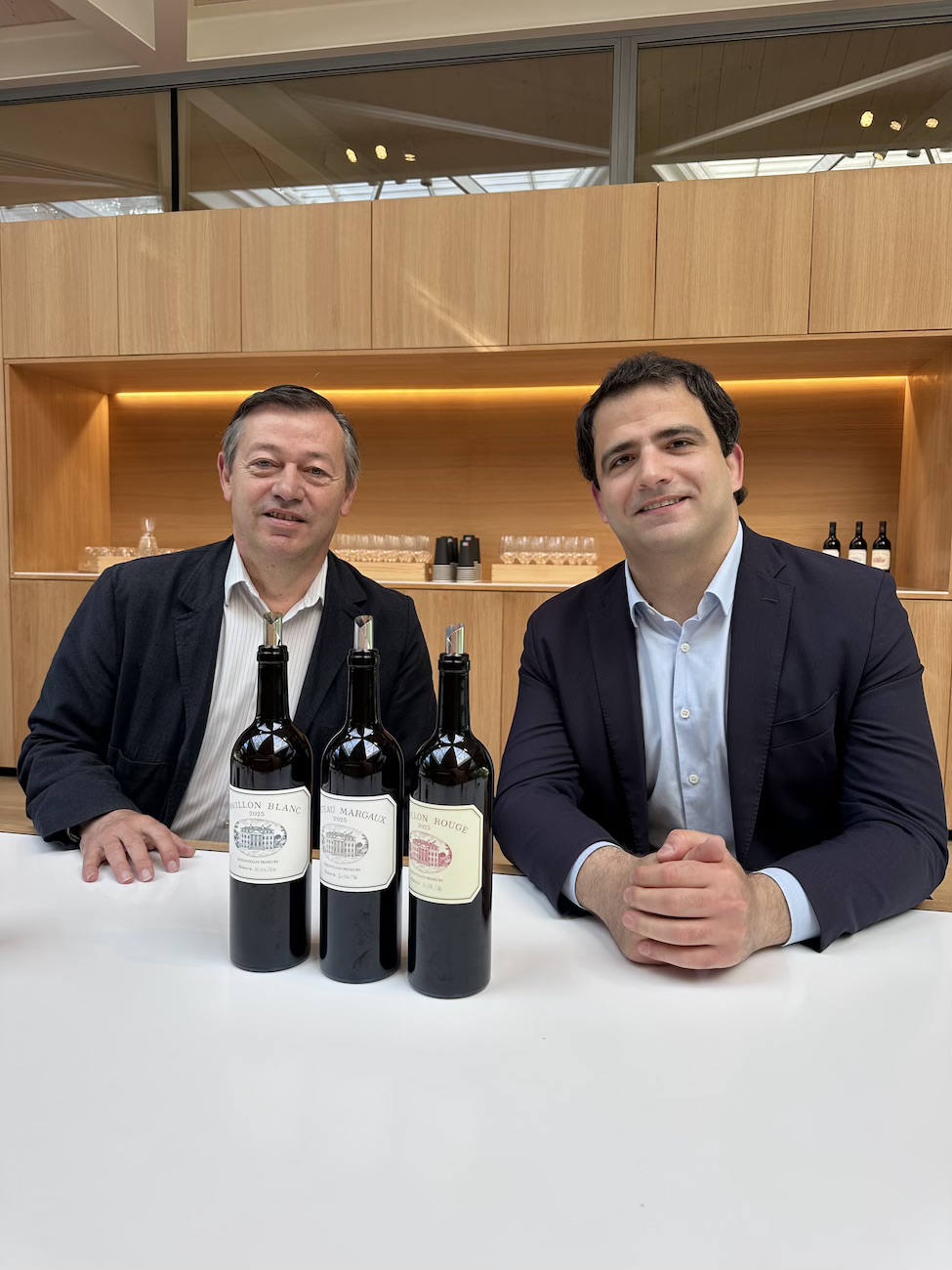 tasting at Ch&amp;acirc;teau Margaux