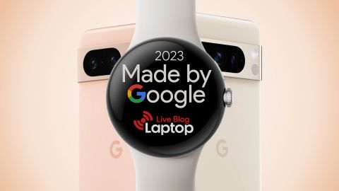 Made by Google 2023 event live blog image with Google's Pixel 8, Pixel 8 Pro, and Pixel Watch 2