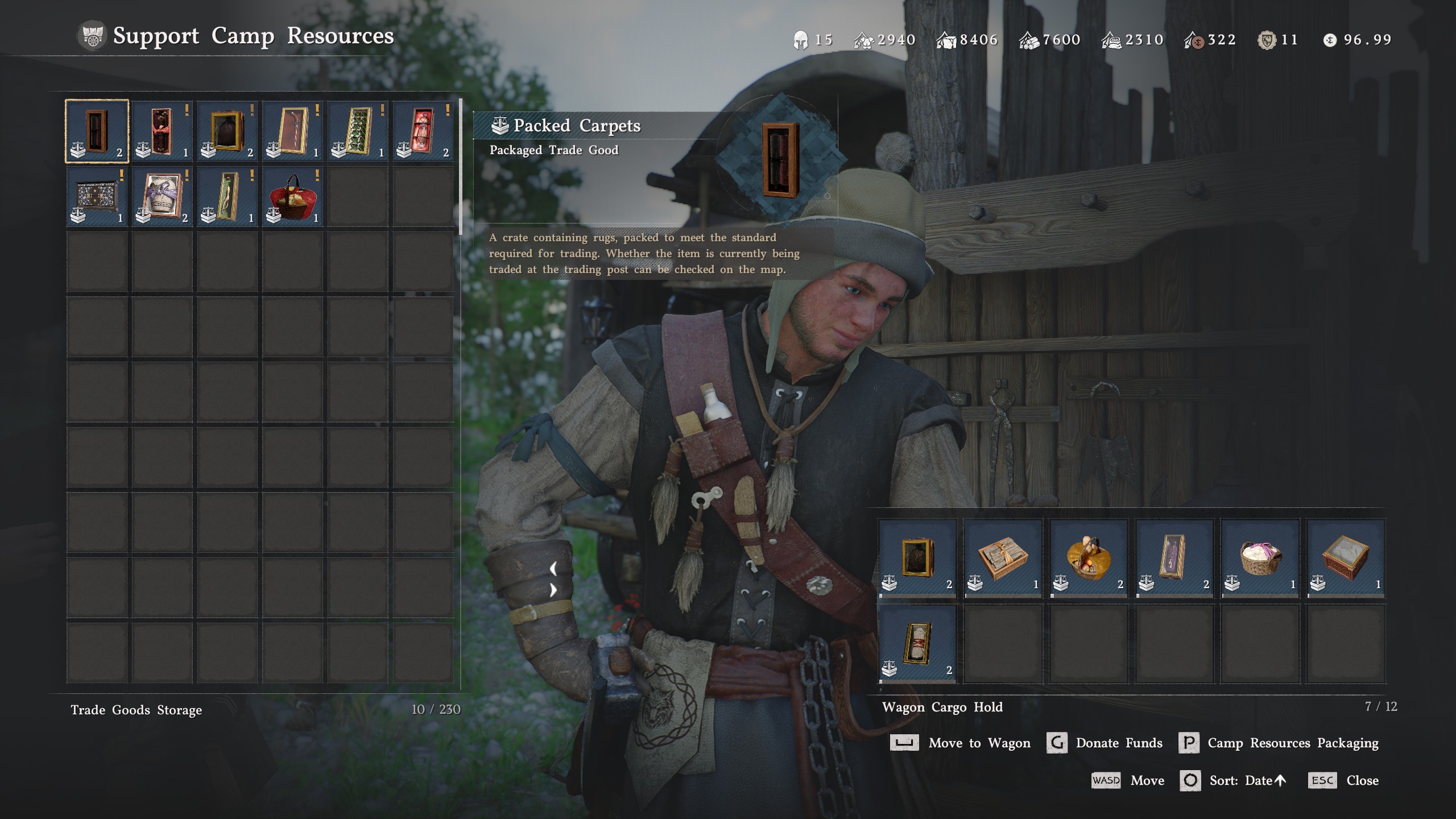 Crimson Desert trade - Packaging