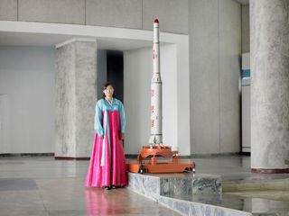 Brilliant Star Rocket, Three Revolutions Exhibition, Pyongyang