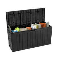 Seizeen 75 Gallon Resin Deck Box on Wheels | Was $159.99, now $74 at Walmart