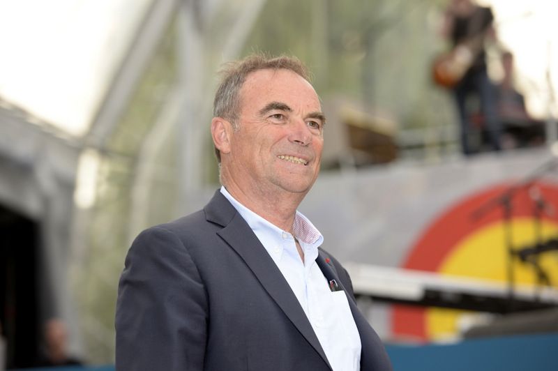 Five time winner of the Tour,Bernard Hinault