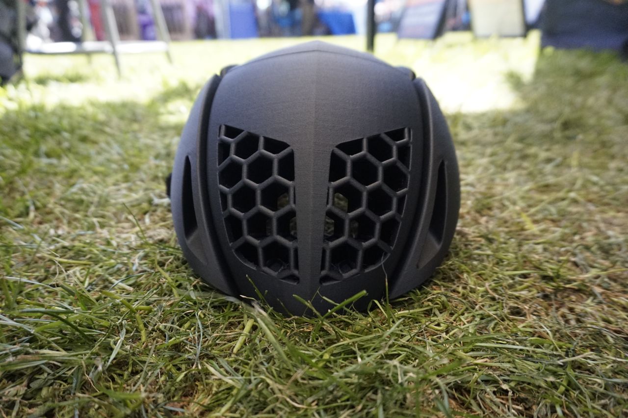 KAV 3D printed carbon helmet