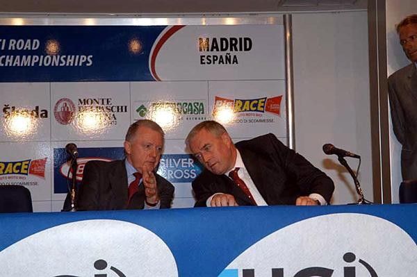 Hein Verbruggen has supported McQuaid from the beginning
