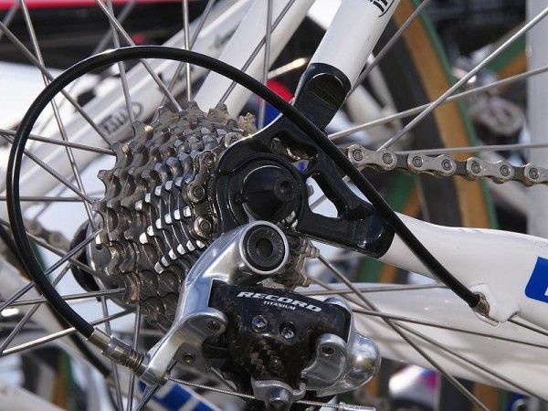 Ballan's spare bike differs in construction but is presumably similar in fit and handling.