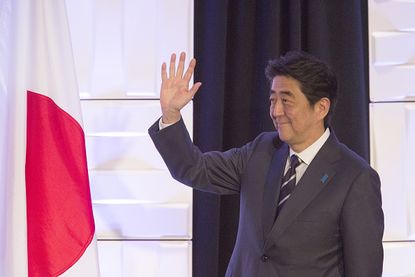 Japanese Prime Minister Shinzo Abe