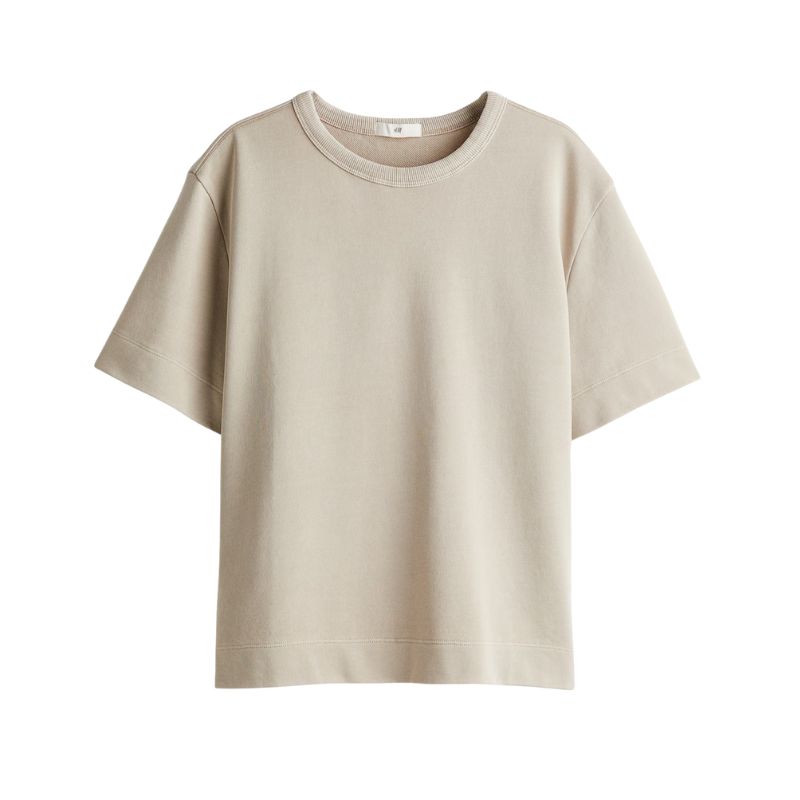 Image of beige t-shirt
