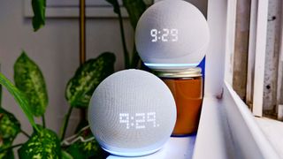 Amazon Echo Dot with Clock (5th Gen)