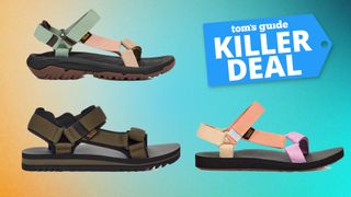 a photo of Teva sandals on sale