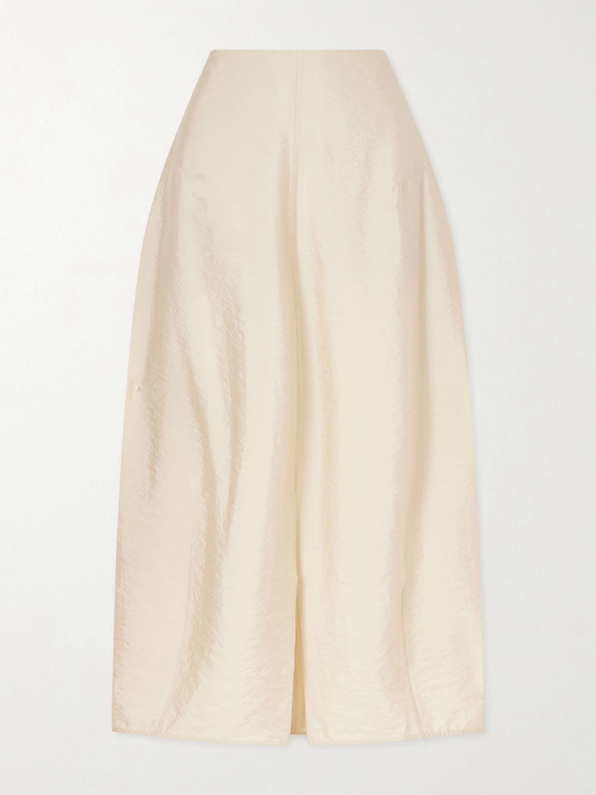 Silk-Blend Maxi Skirt