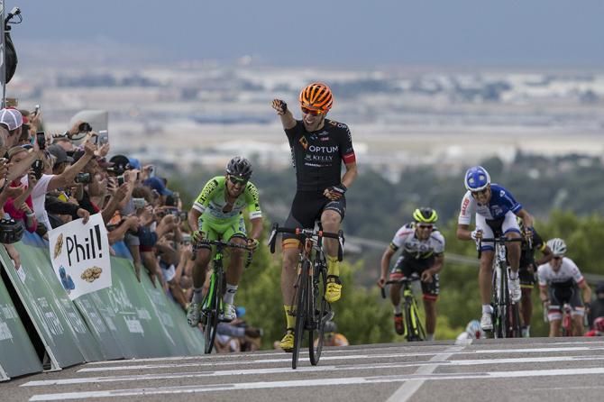 Optum Pro Cycling's Michael Woods wins stage 5 at the 2015 Tour of Utah