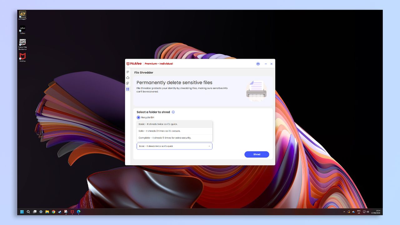 McAfee+ Premium screenshots on PC