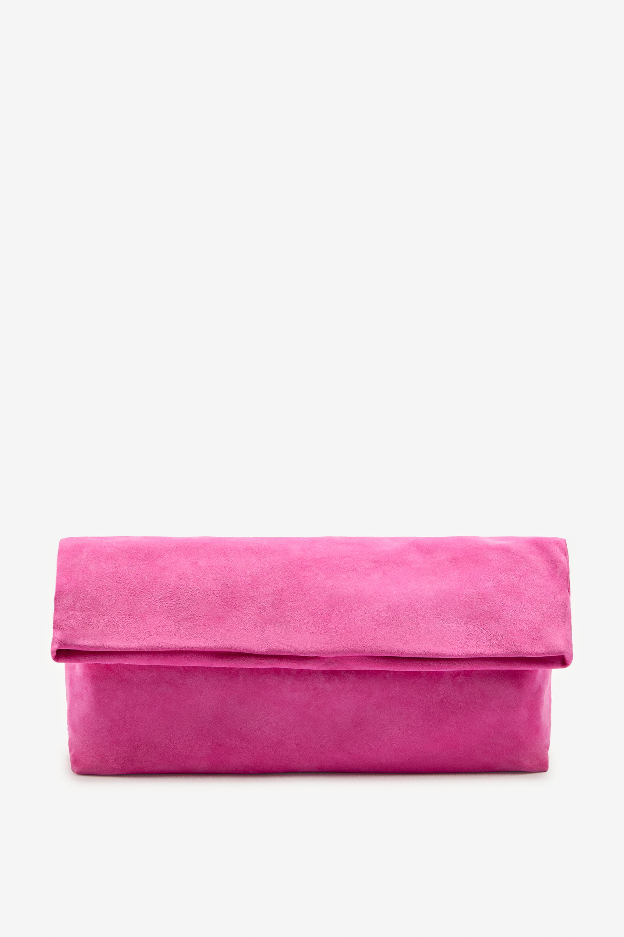 Limited Edition Maxi Suede Clutch