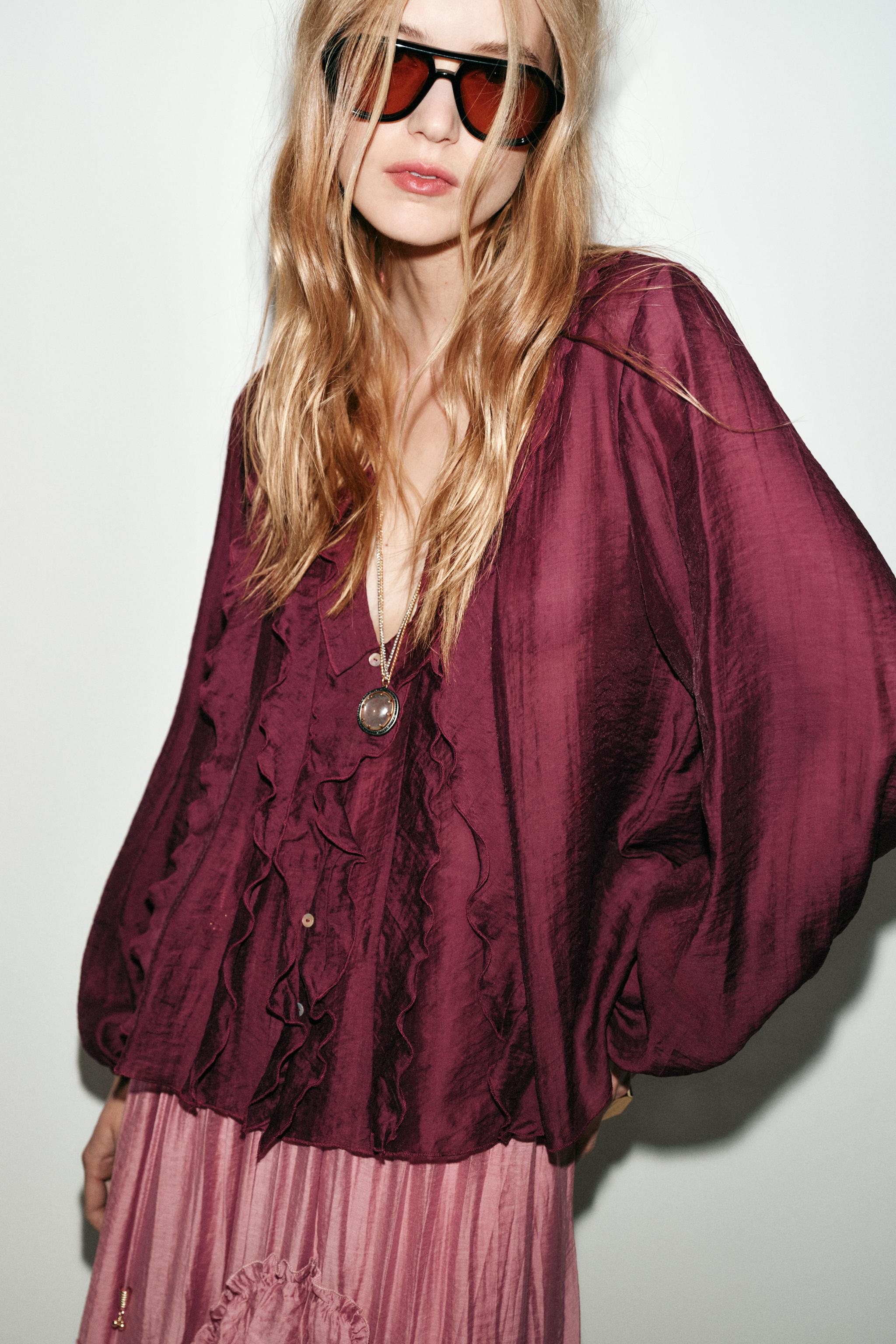 Ruffled Blouse
