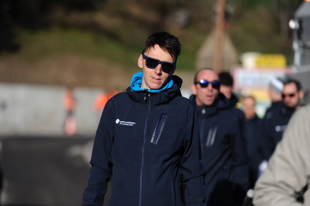 Romain Bardet was in relaxed mood