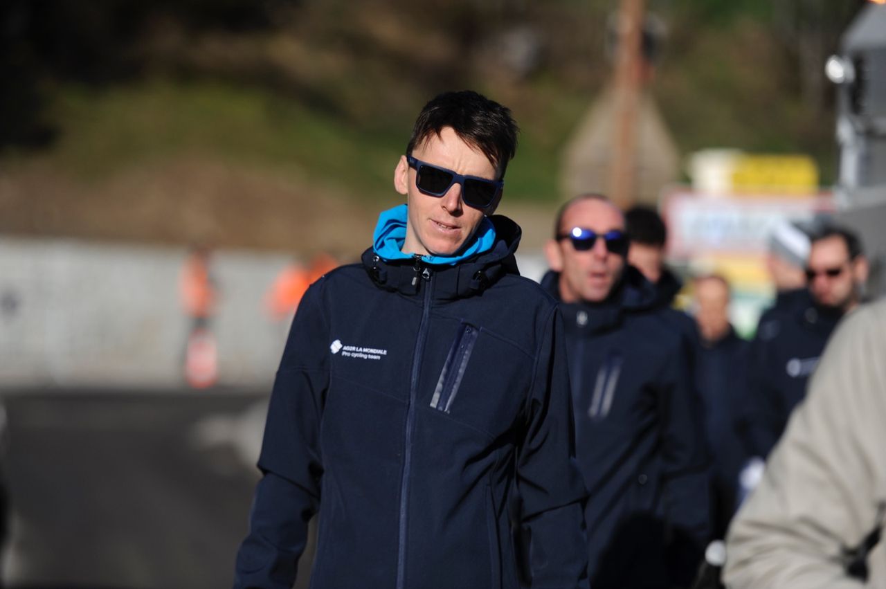 Romain Bardet was in relaxed mood
