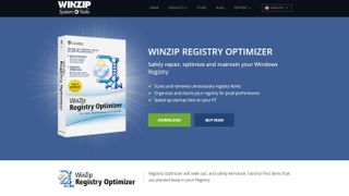 WinZip Registry Optimizer Review Listing