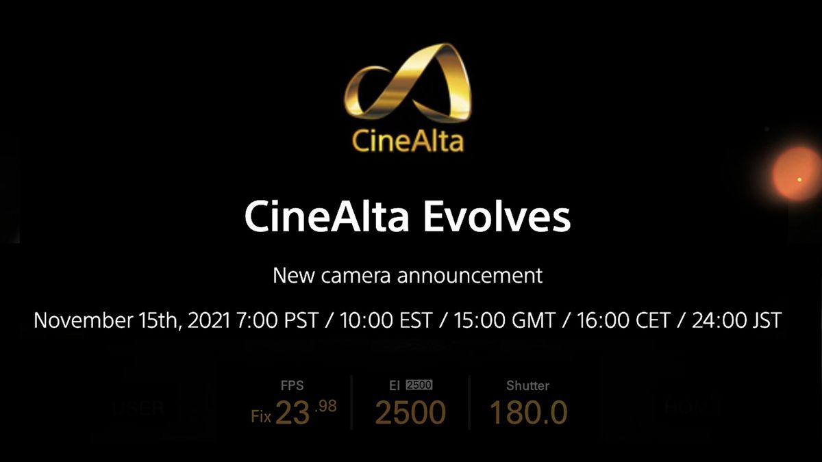 Sony CineAlta announcement