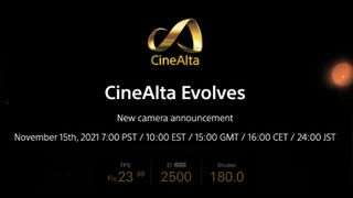 Sony CineAlta announcement