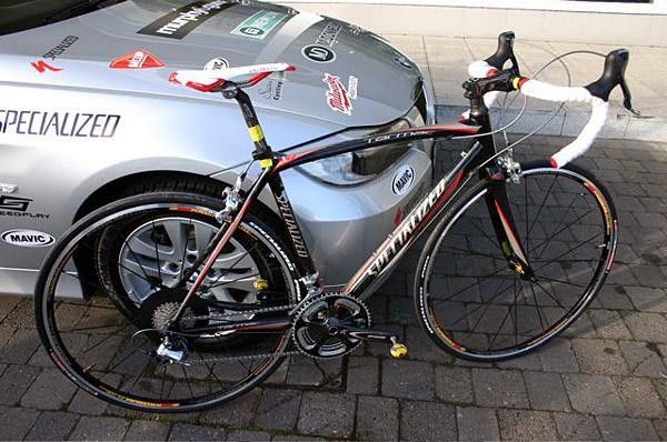The team are on Specialized bikes this year
