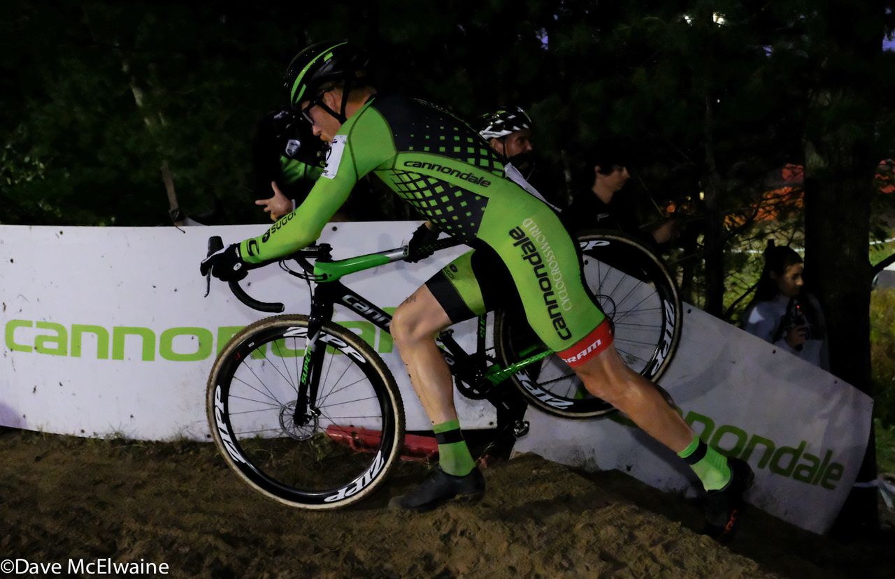 Stephen Hyde (Cannondale) took an early lead
