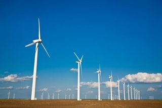 Wind farm in Texas.