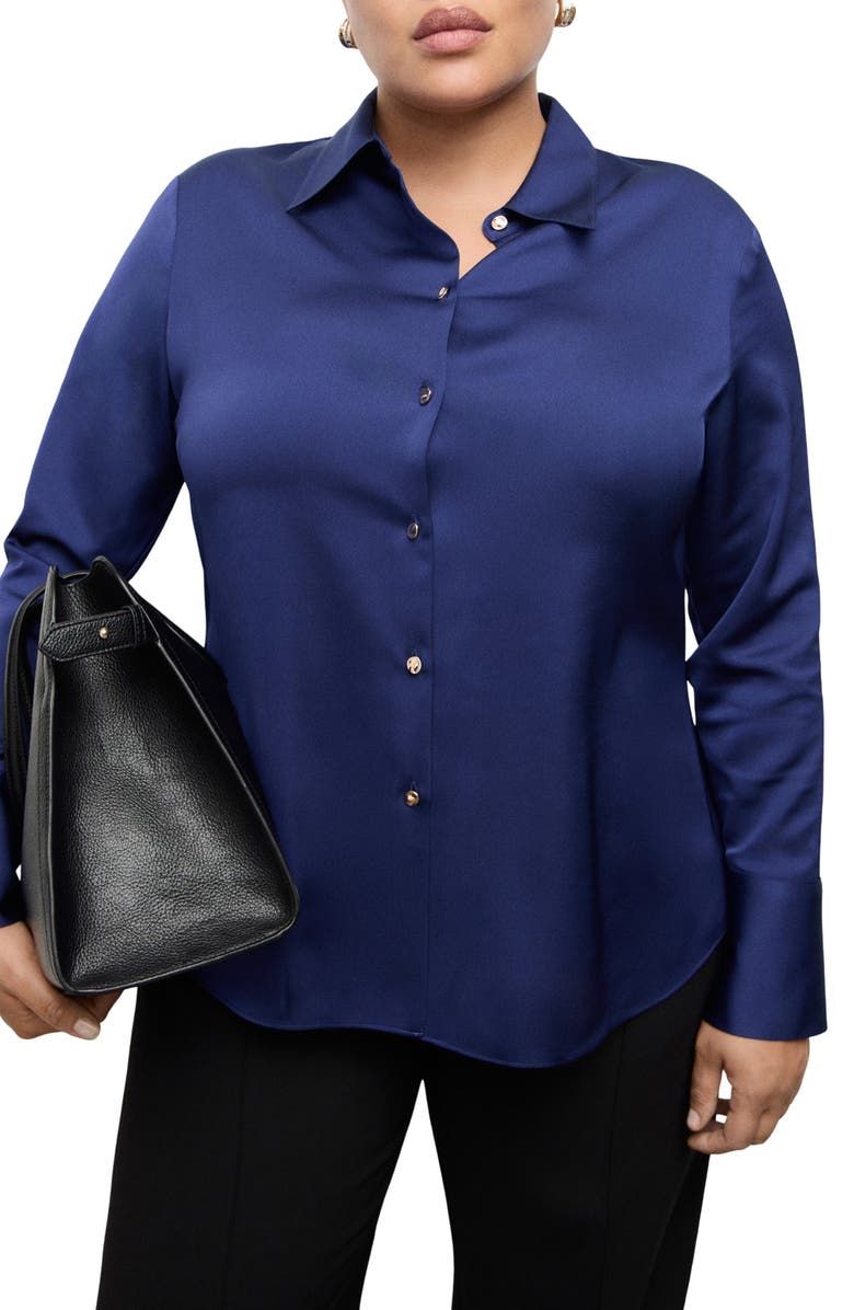 Flowy Satin Shirt