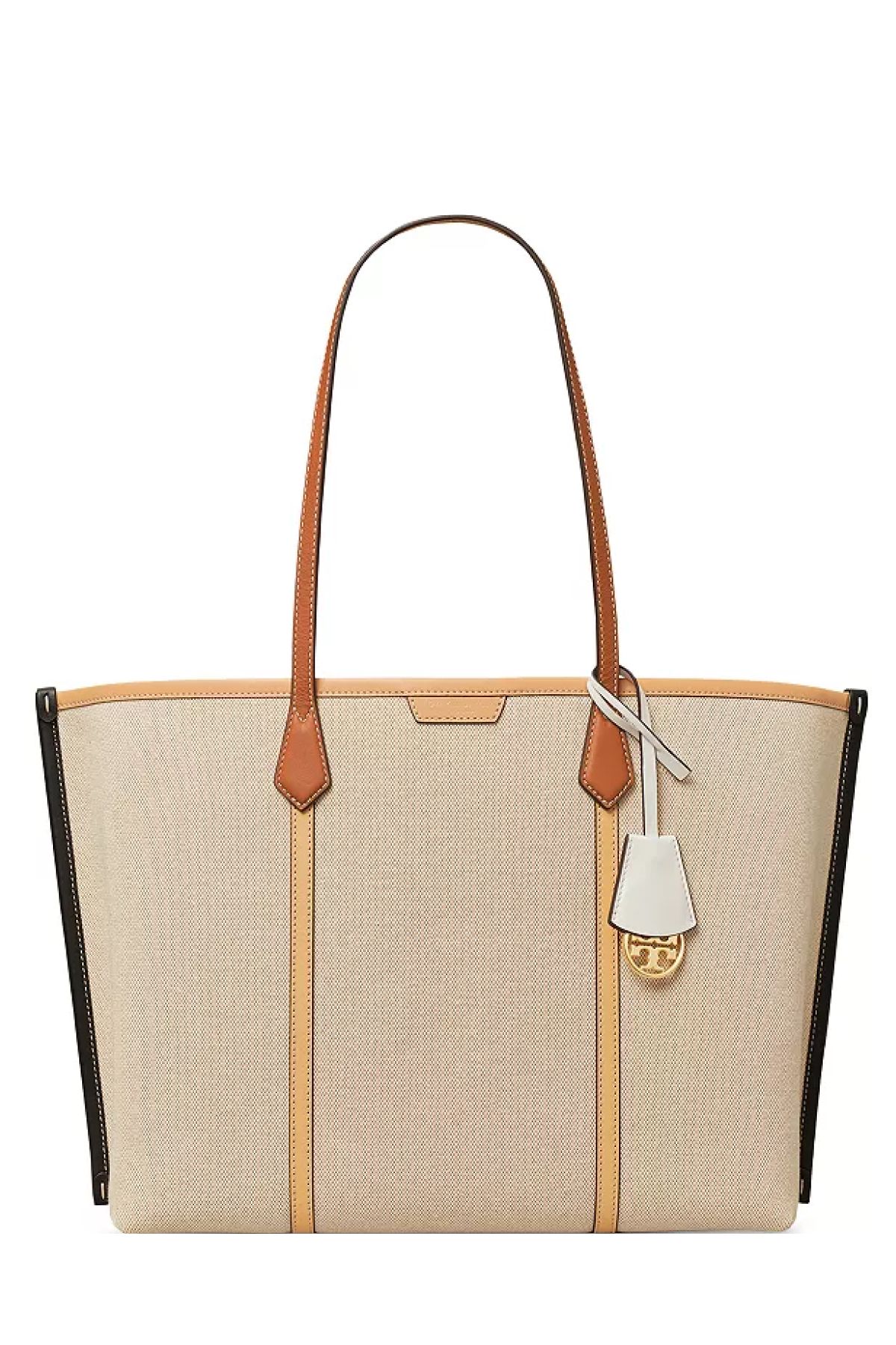 Tory Burch Perry Canvas Triple-Compartment Tote