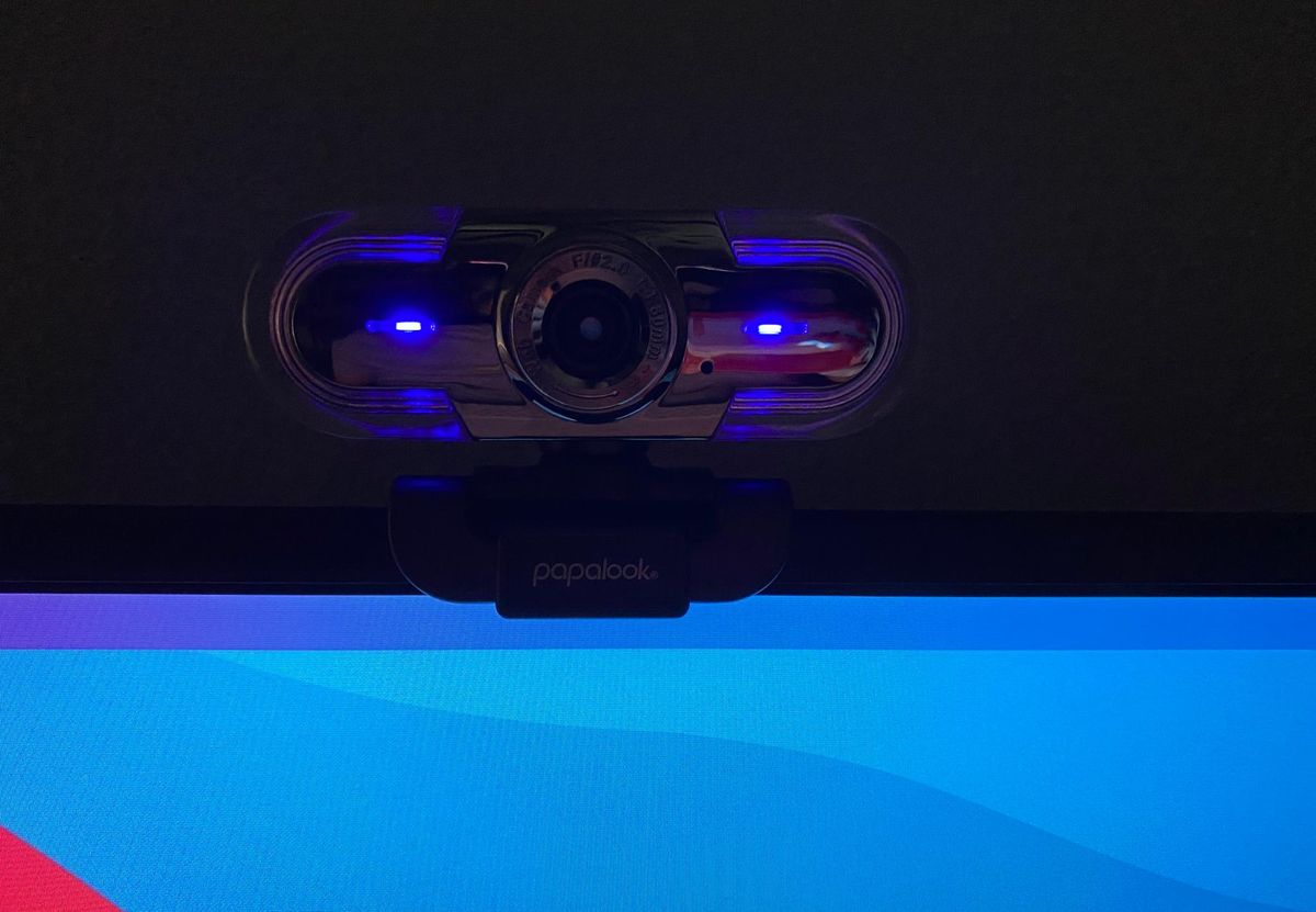 Papalook Pa452 Webcam Review Lights