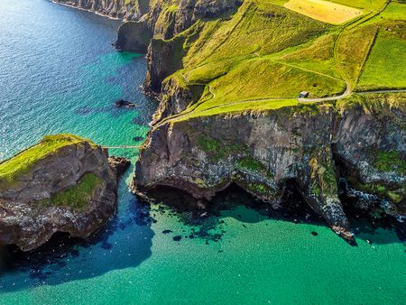 The rope bridge of your dreams? Carrick a Rede, County Antrim