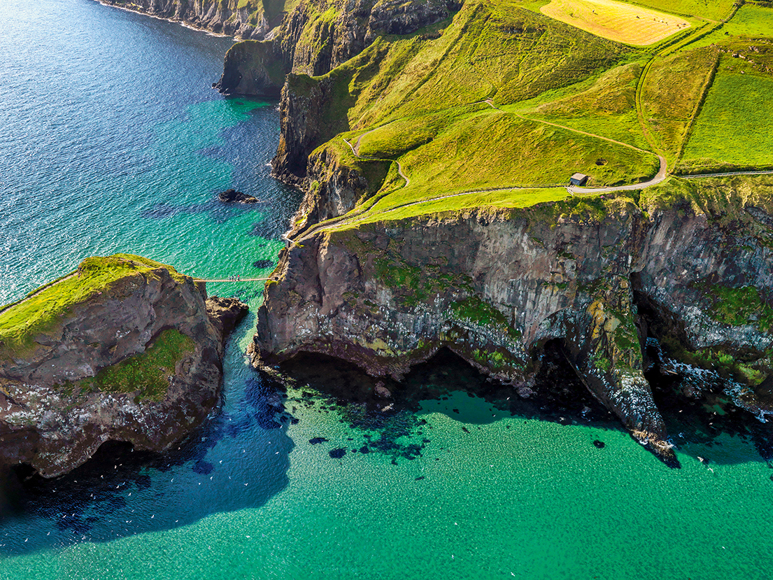 The rope bridge of your dreams? Carrick a Rede, County Antrim