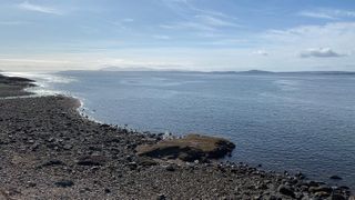 The shoreline at Wemyss Bay