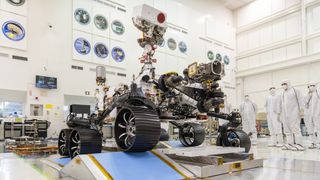 Mars rover 2020 preparations.