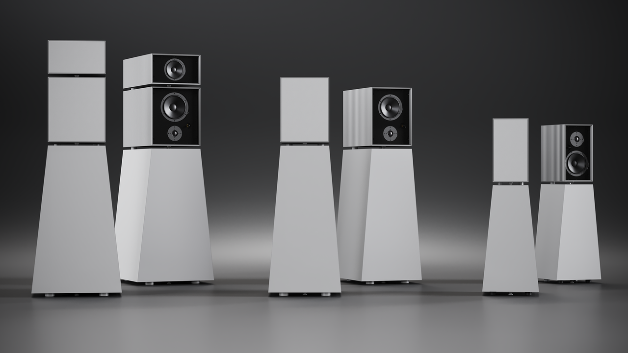 Goldmund Asteria, Rhea and Theia speakers